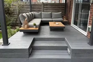 Composite Decking step Inspiration - Heritage