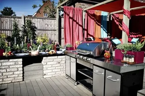 Builddeck prime composite decking garden bbq